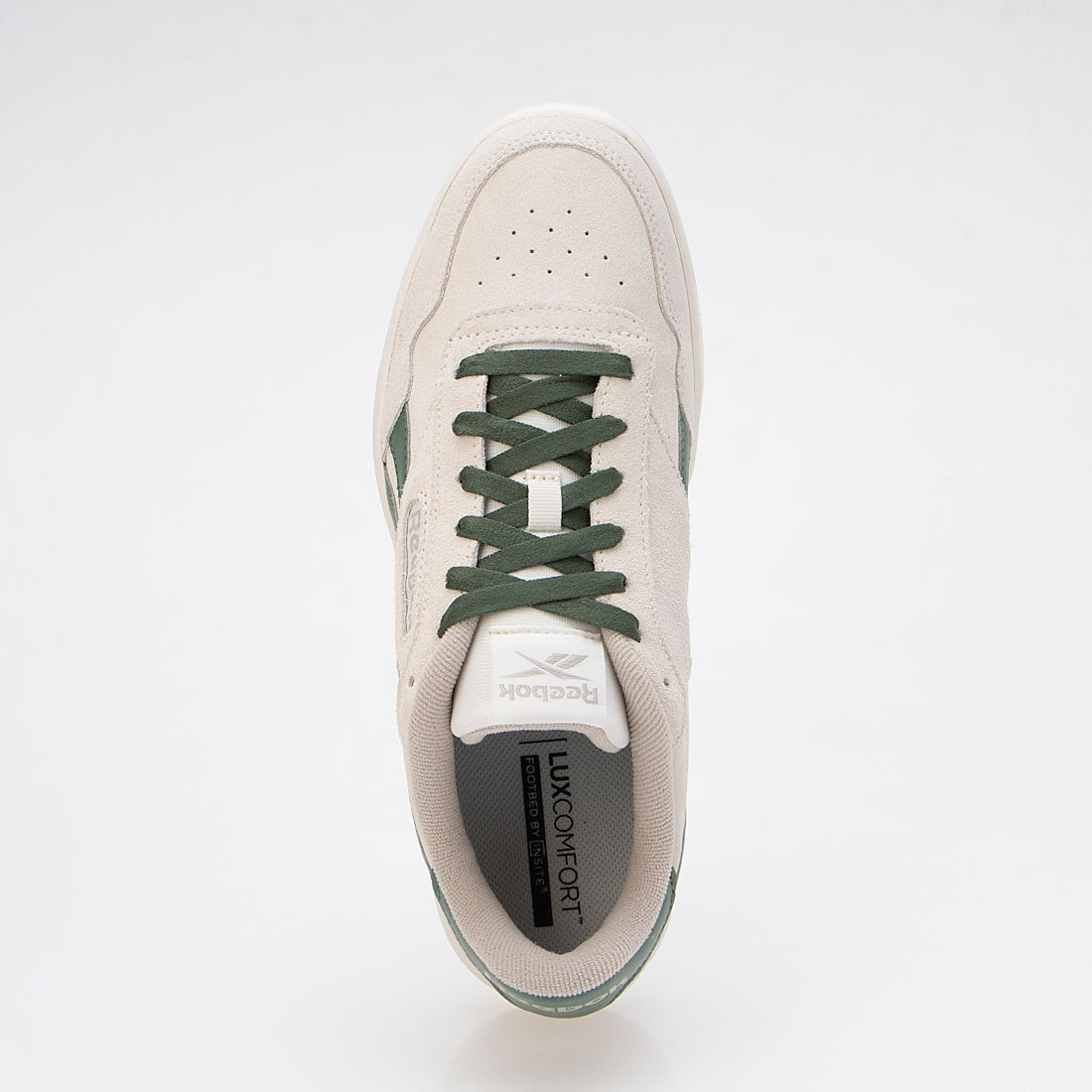 Reebok Court Advance Chalk White Green 100202582 Men's Size
