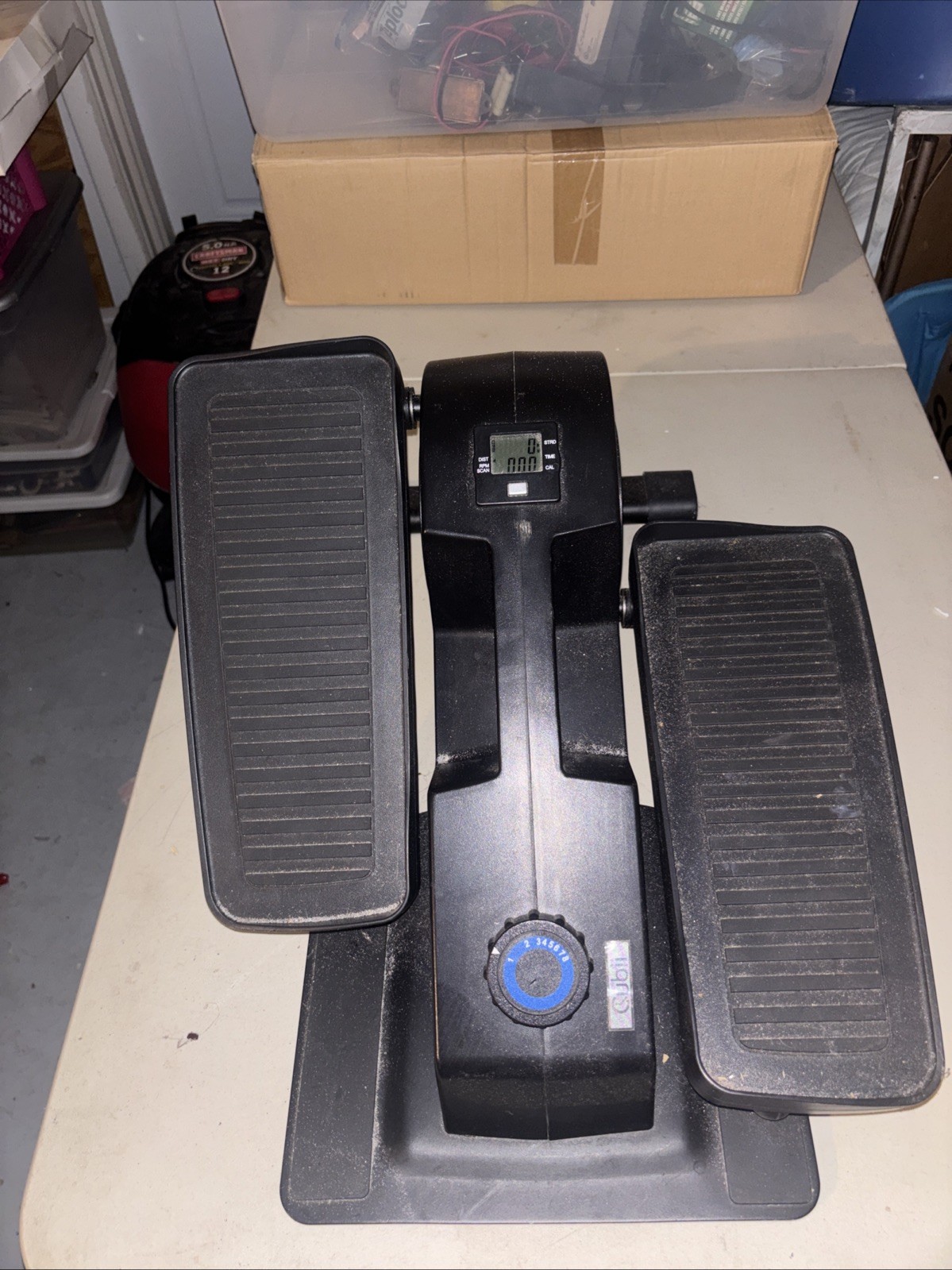 Cubii Jr. Desk Elliptical with Built in Display Monitor -working Condition