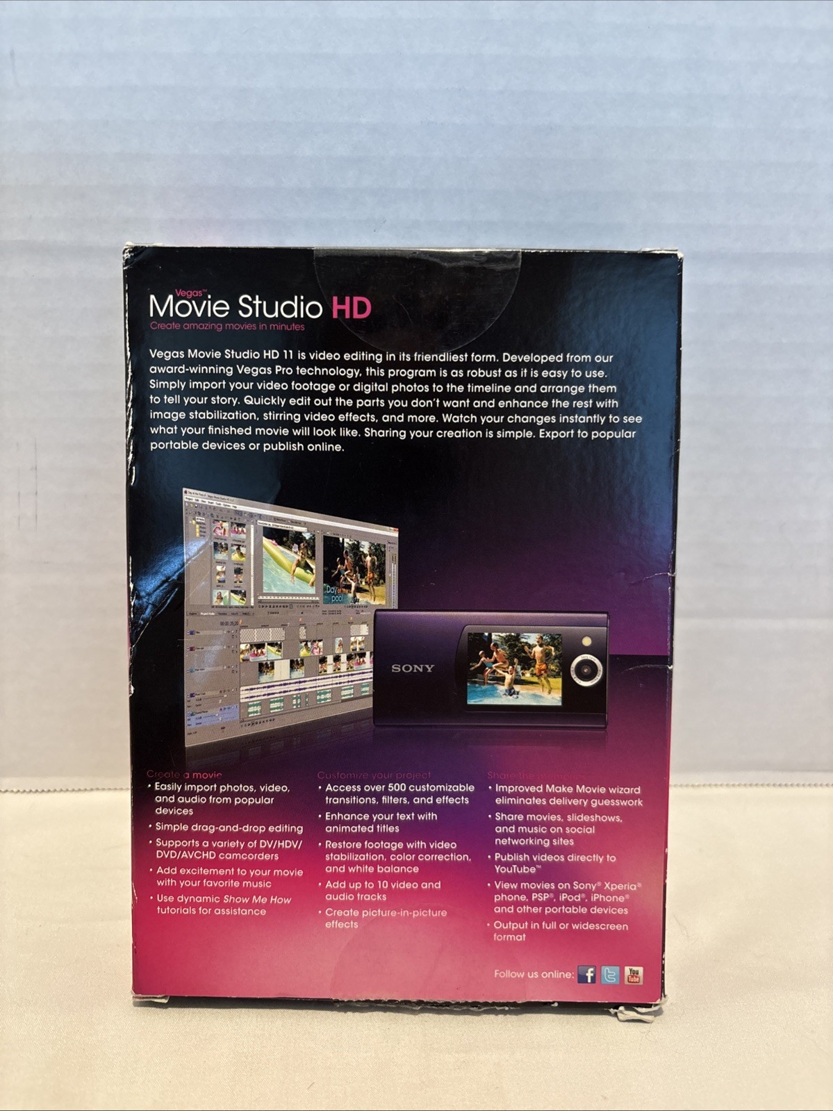 Sony Movie Studio HD 11.0