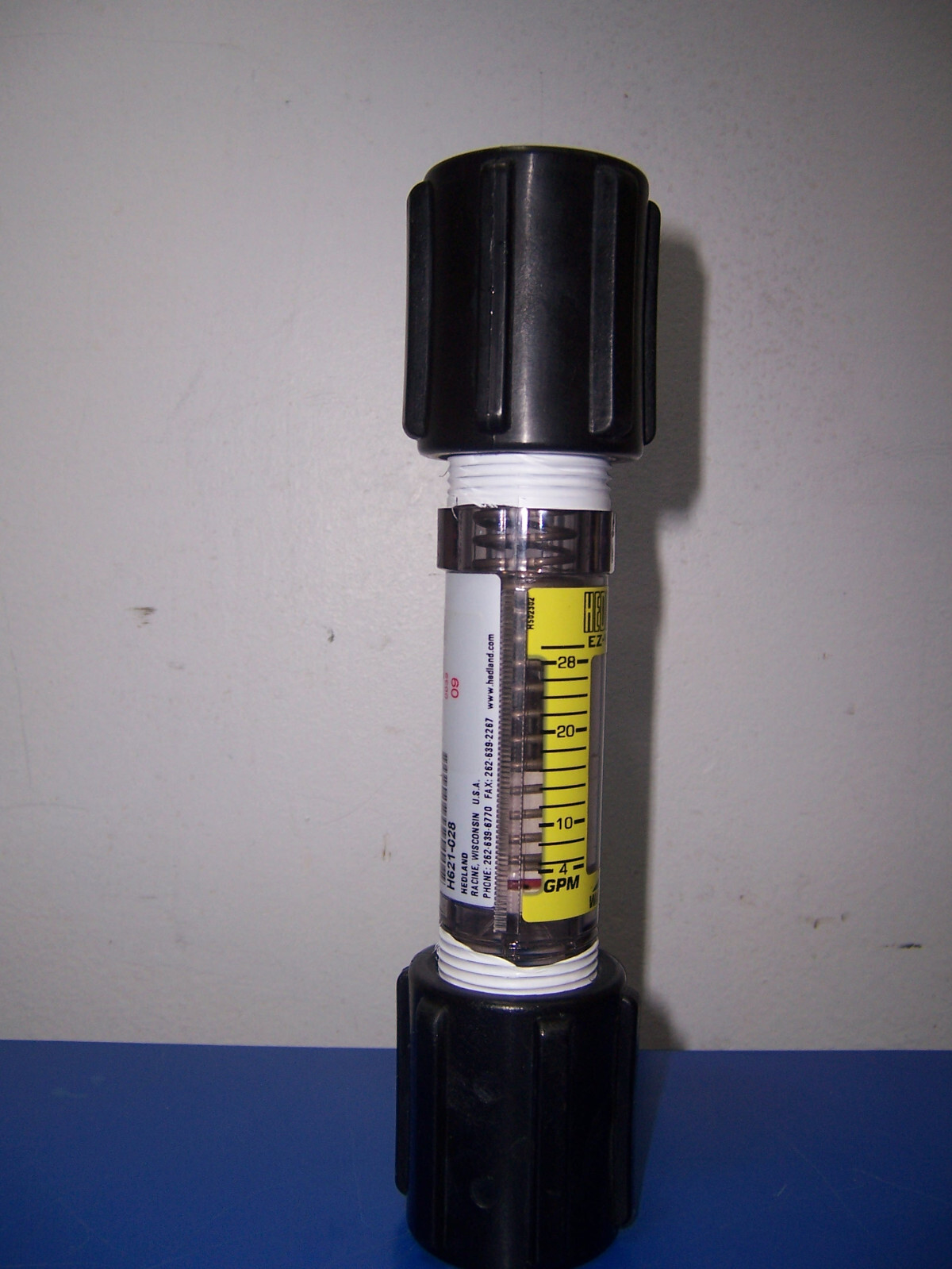 13877 Hedland H621-028 EZ-View Flowmeter