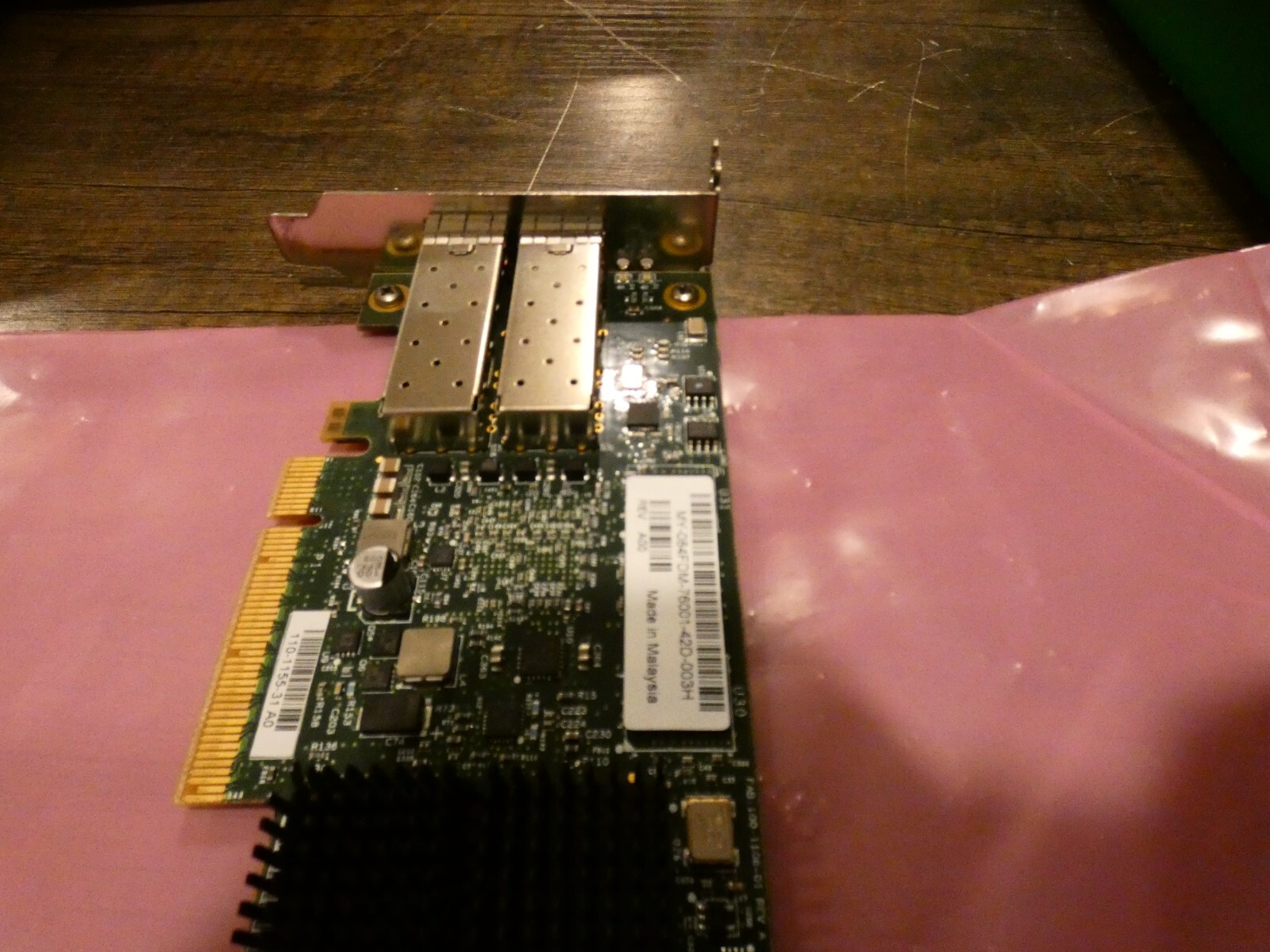 Genuine Dell Chelsio 110-1155-31 10GB Dual Port PCI-E FC 10GB/s SFP+ HBA 084FDM