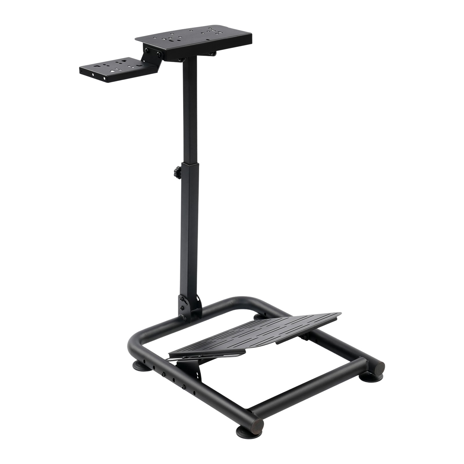 Foldable Racing Steering Wheel Stand Adjustable Height For Logitech Fanatec Moza