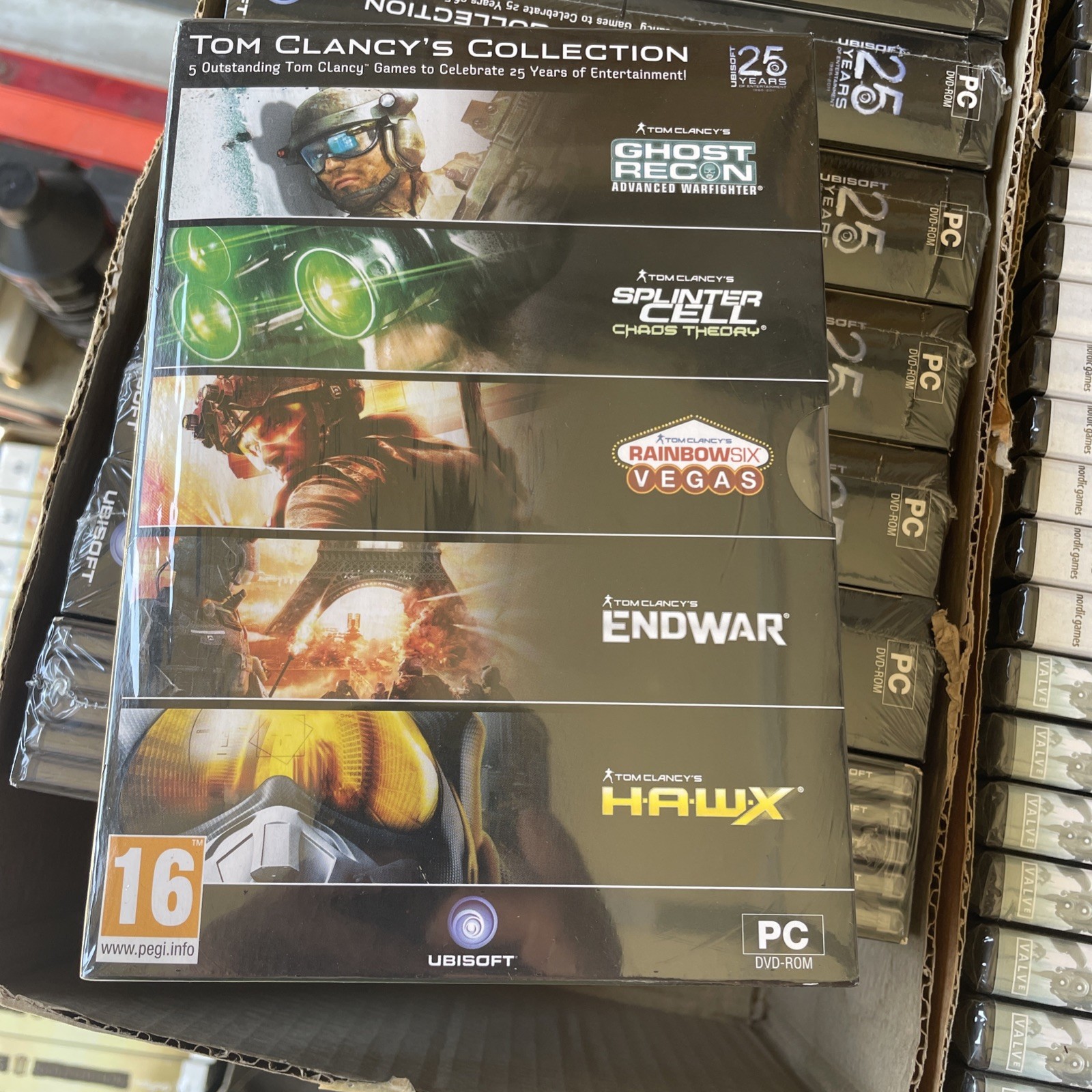 Tom Clancy's Collection 5 Game Pack PC Games NEW SEALED  FREE SHIPPING