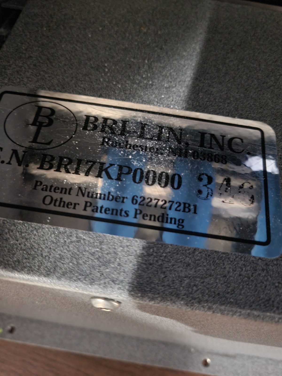 BRI-LIN Pressure Folder | Bottom Feed | 8,000/hr | Multiple Fold Patterns