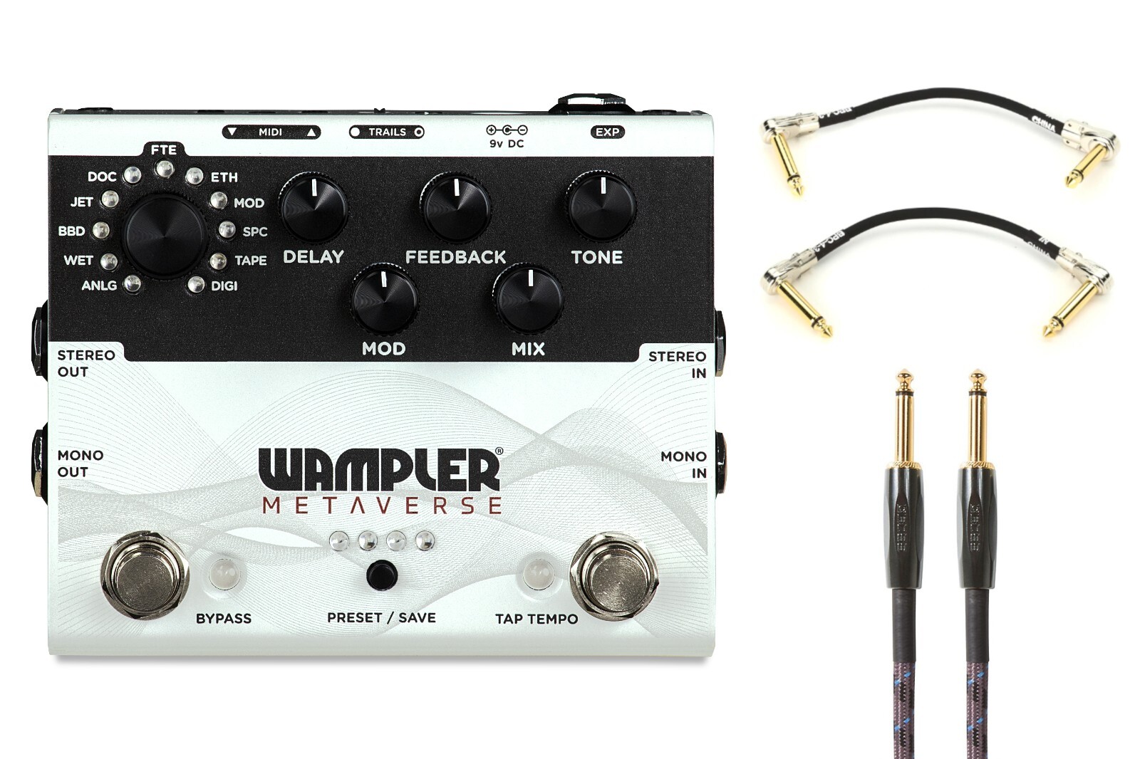 New Wampler Metaverse Multi-Delay Guitar Effects Pedal Guitar Effects Pedal