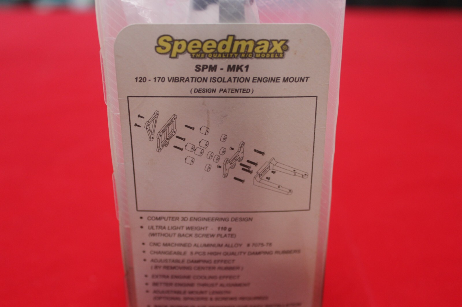 NIB SPEEDMAX YS 120 ~ 170 ENGINE MOUNT