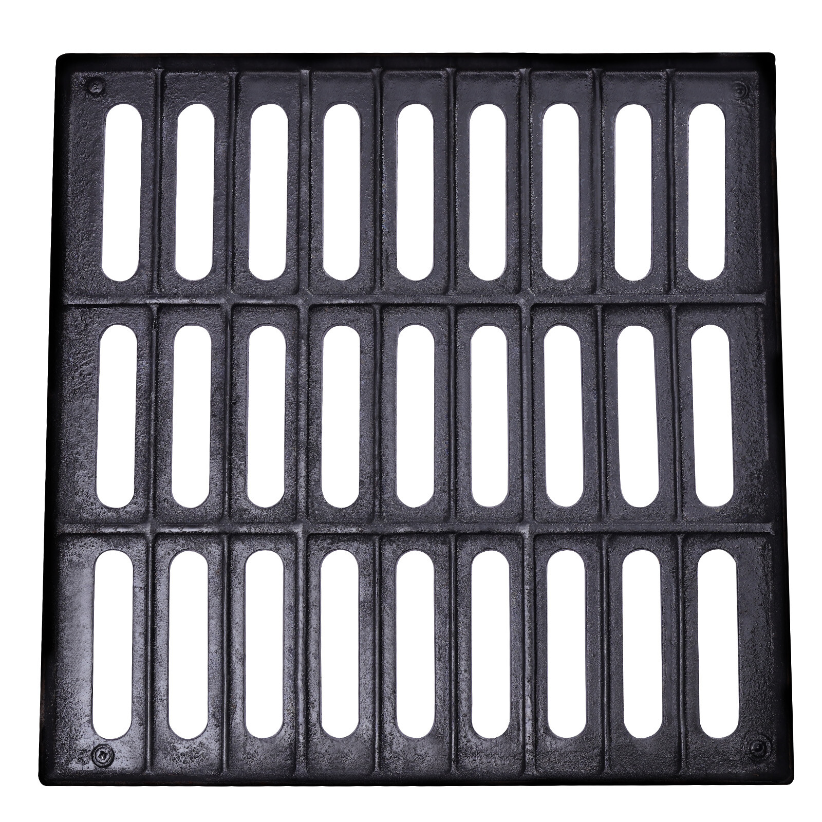 Cast Iron Sewer Grate Strainers Drain Catch Basin Cover Trench Drainage Outdoor