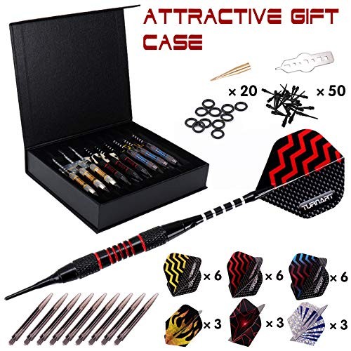 Darts Plastic Tip - Professional Soft Tip Darts Set for Electronic Tungsten