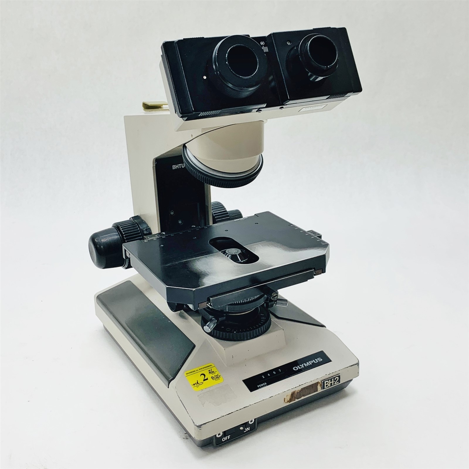 Olympus BH2 Binocular Laboratory Research Microscope BHTU (No Objectives)