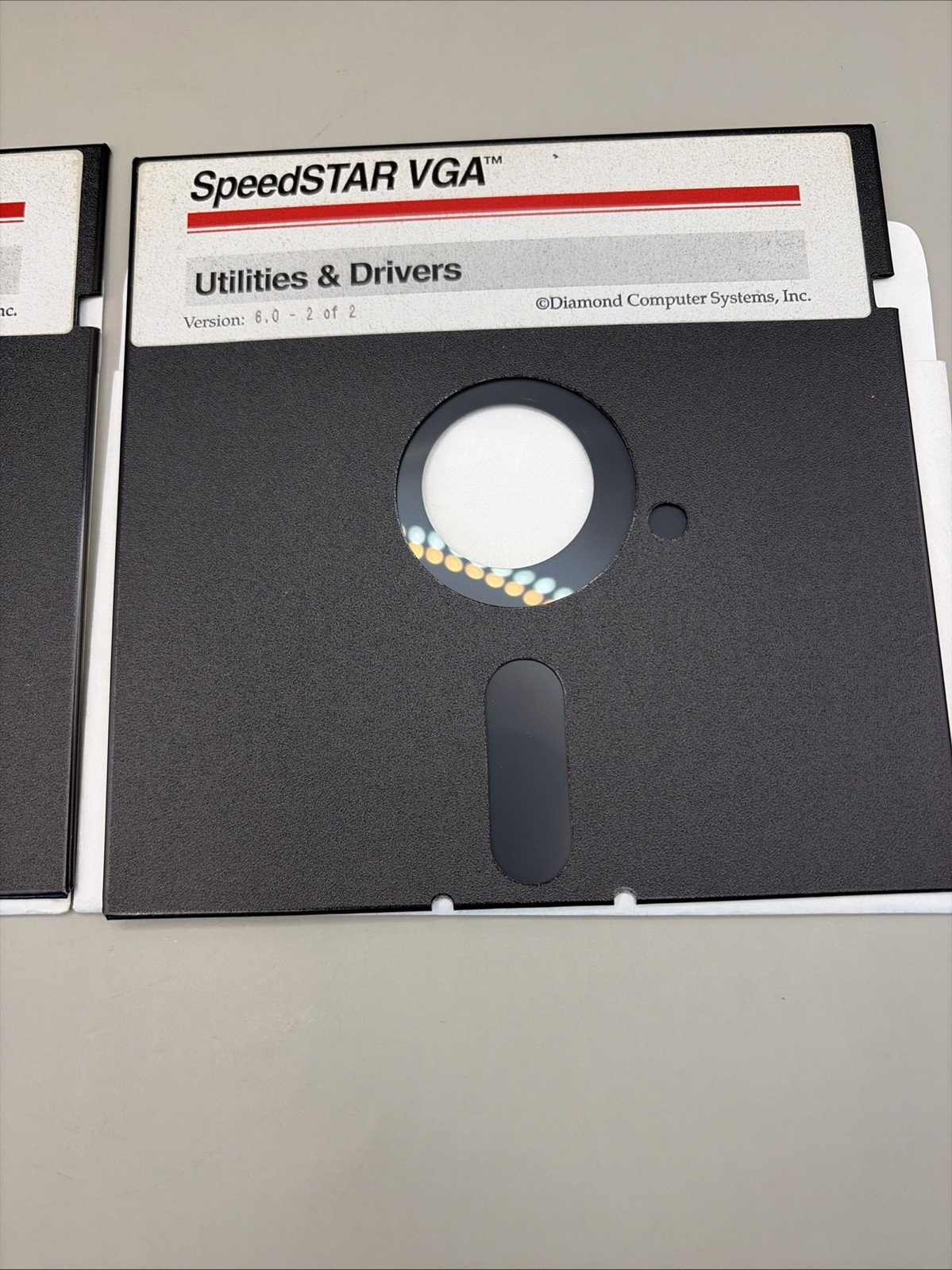 Speedstar VGA Utility & Drivers 5.25” Both Disc Diamond Computer Systems