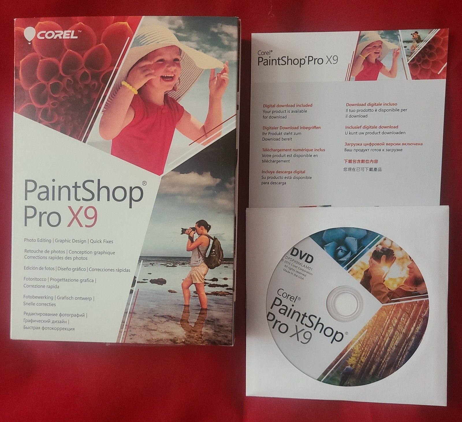 Corel PaintShop Pro X9 - Photo Editing Software (2016)