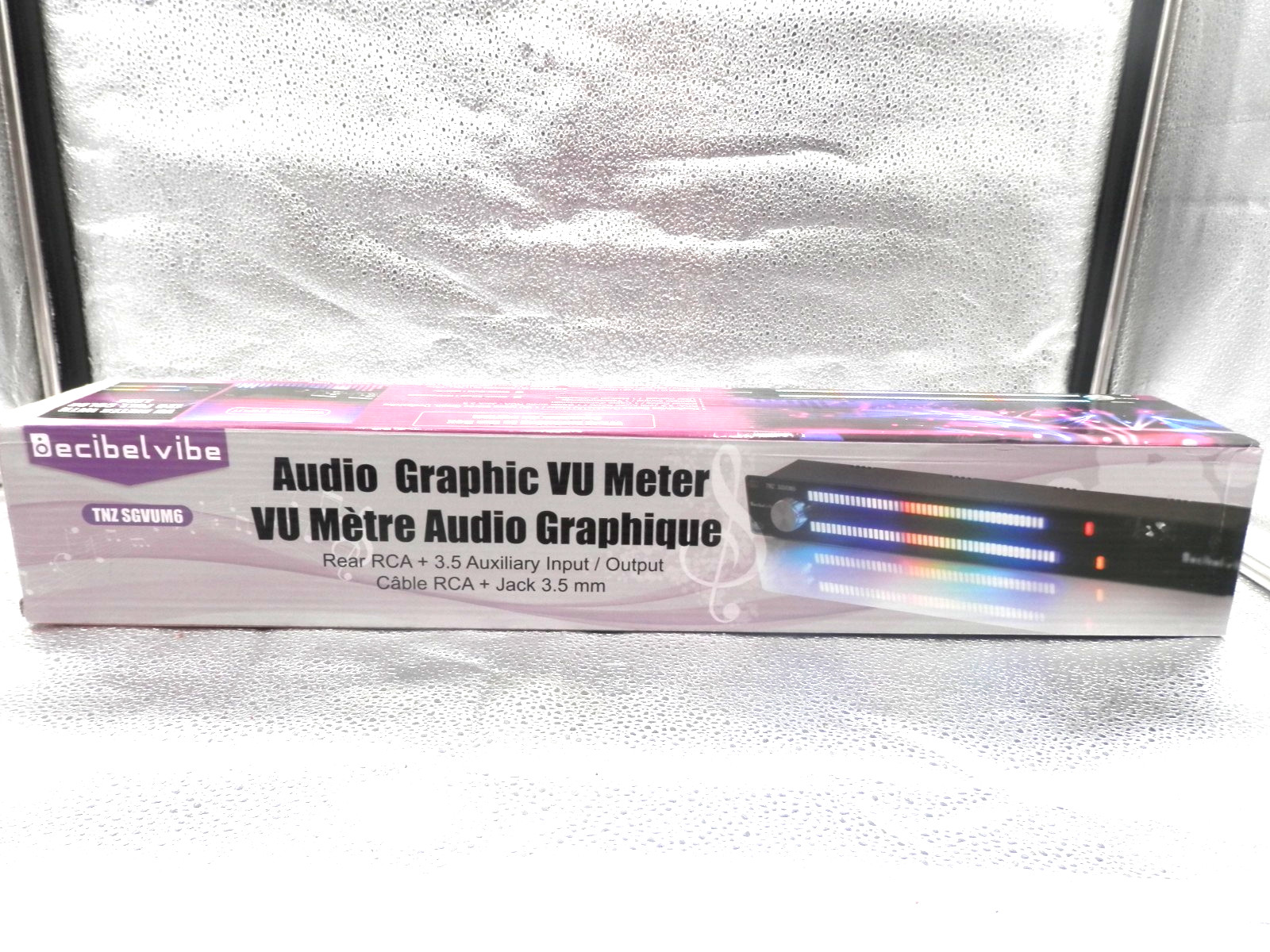 Decibel Vibe Audio Graphic VU Meter-TNZ SGVUM6-NEW-Free Shipping