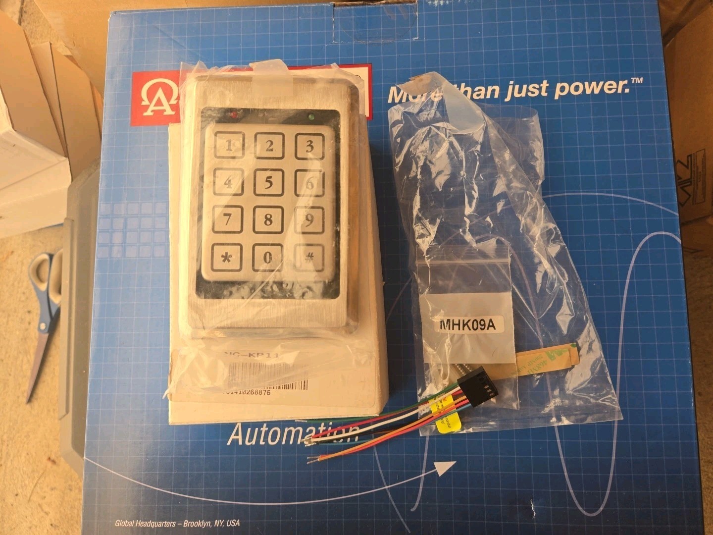 Essex KTP-513-SN Stainless KP-11 Access Control Keypad New Open Box