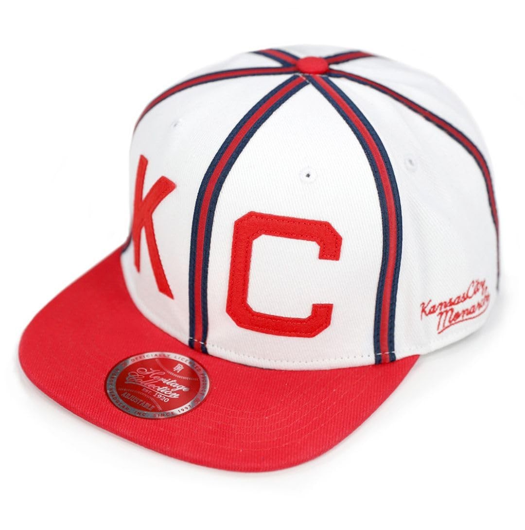 Big Boy Headgear NLBM Negro Leagues M42 Kansas City Monarchs One Size, White