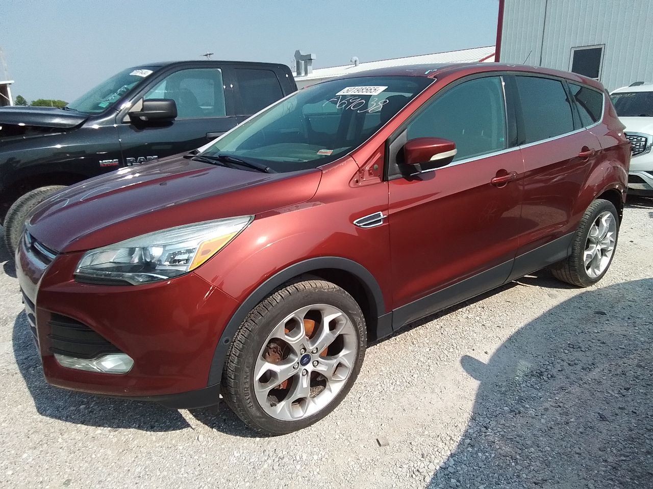 2013-2019 Ford Escape Front Driver Lower Left Knee Air Bag