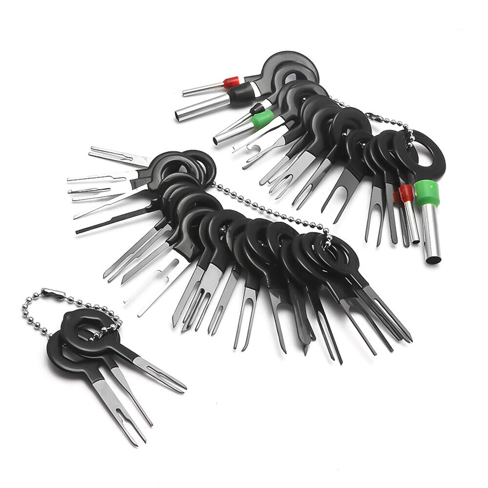 82pcs Pin Ejector Wire Kit Extractor Connector Puller Car Terminal Removal Tool