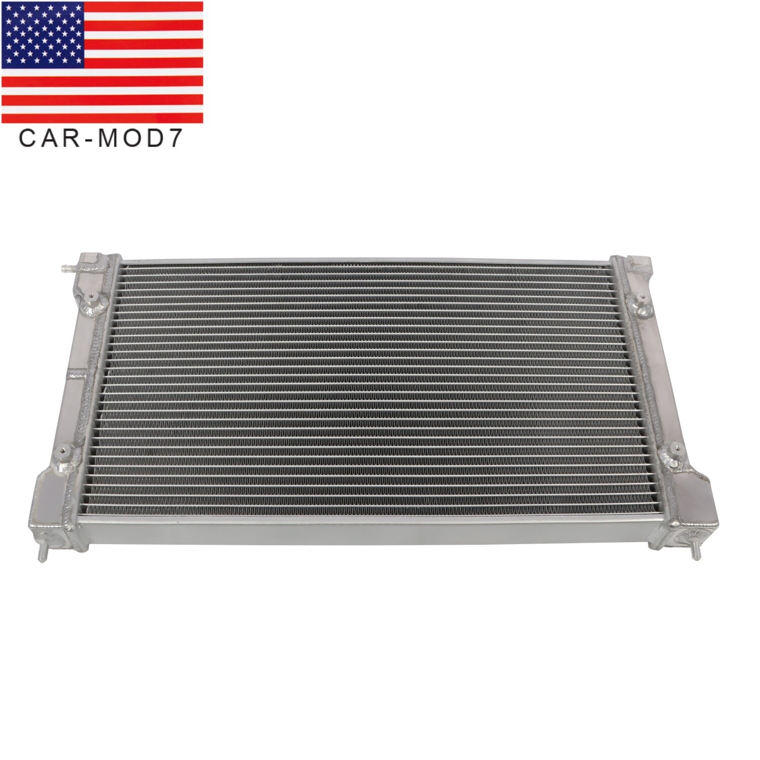 Aluminum Radiator For VW Golf MK1 MK2 GTI Scirocco Rabbit Cabriolet 1.6L 1.8L 8V