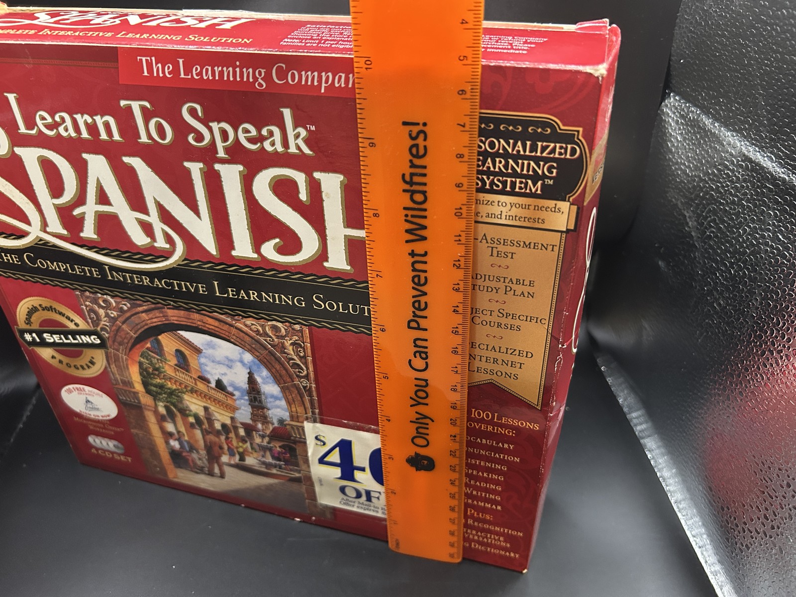 Learn To Speak Spanish Version 8.0 The Learning Company 4-CD Set PC Software