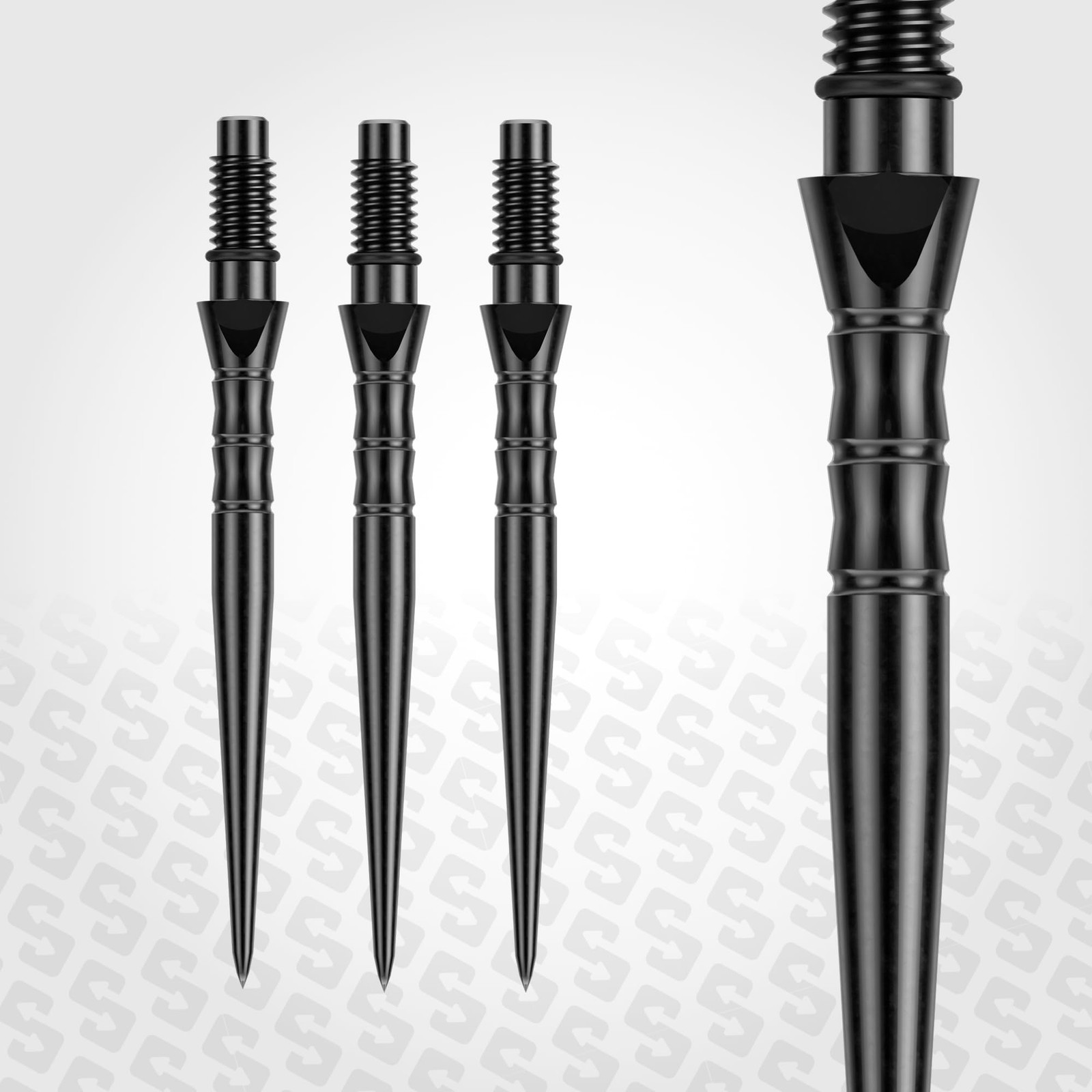 - Switch Points - Carbon Steel Tip - Threaded Rapid-Change Mechanism - 1 Set ...