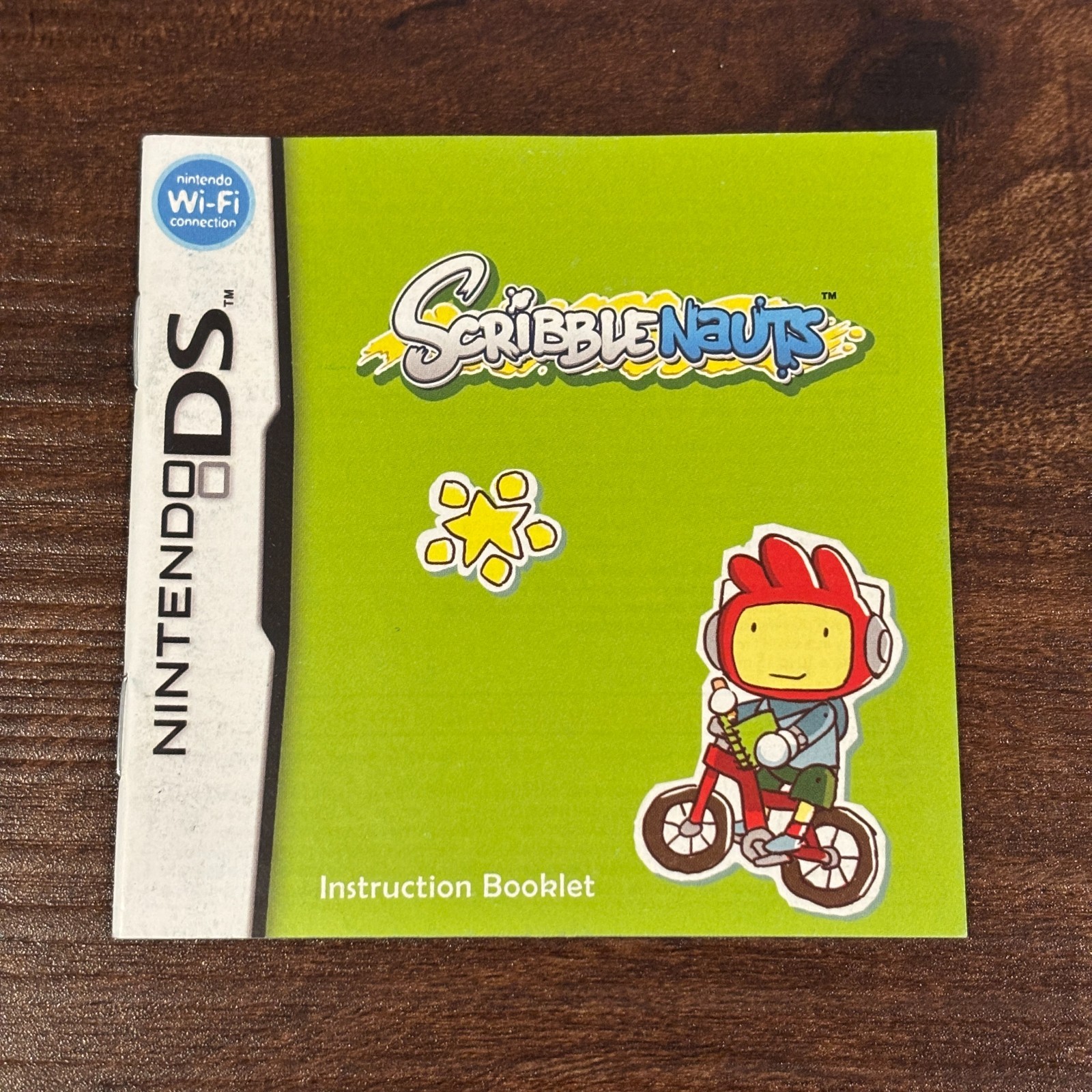 ScribbleNauts Scrible Nauts Nintendo DS Instruction Manual Only