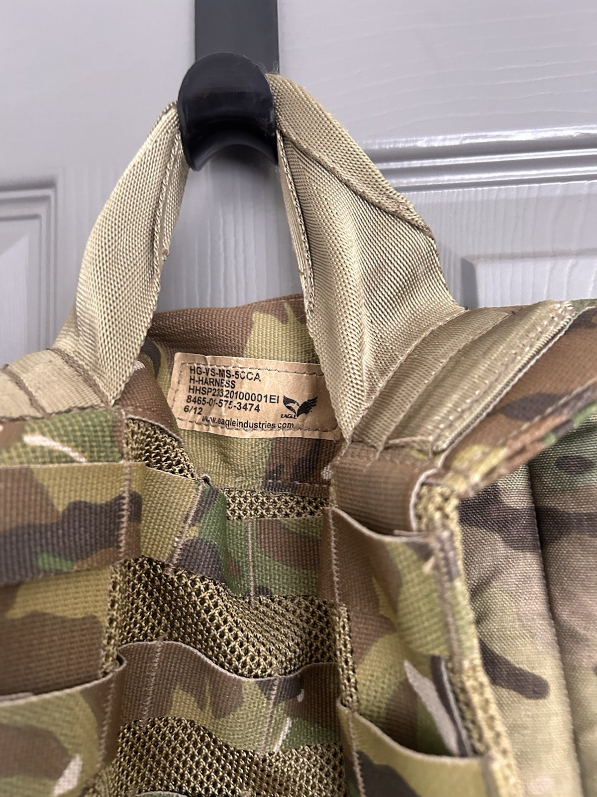 Eagle Industries Multicam H-Harnrss Split Front Chest Rig w/Pouches