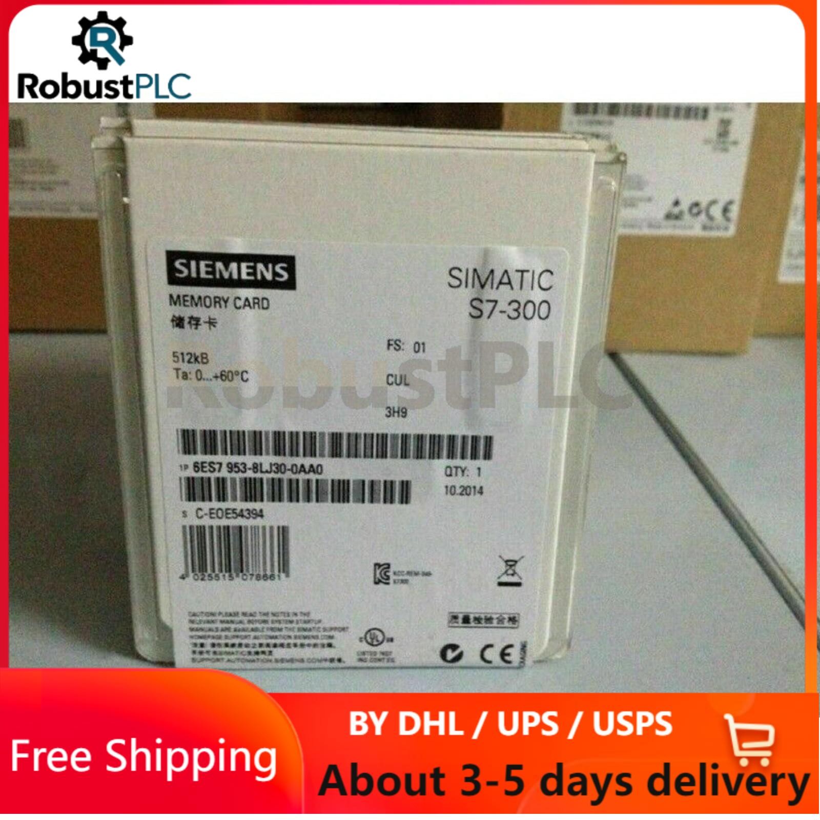 New Siemens 6ES7953-8LJ30-0AA0 6ES7 953-8LJ30-0AA0 1 Year Warranty Fast Shipping