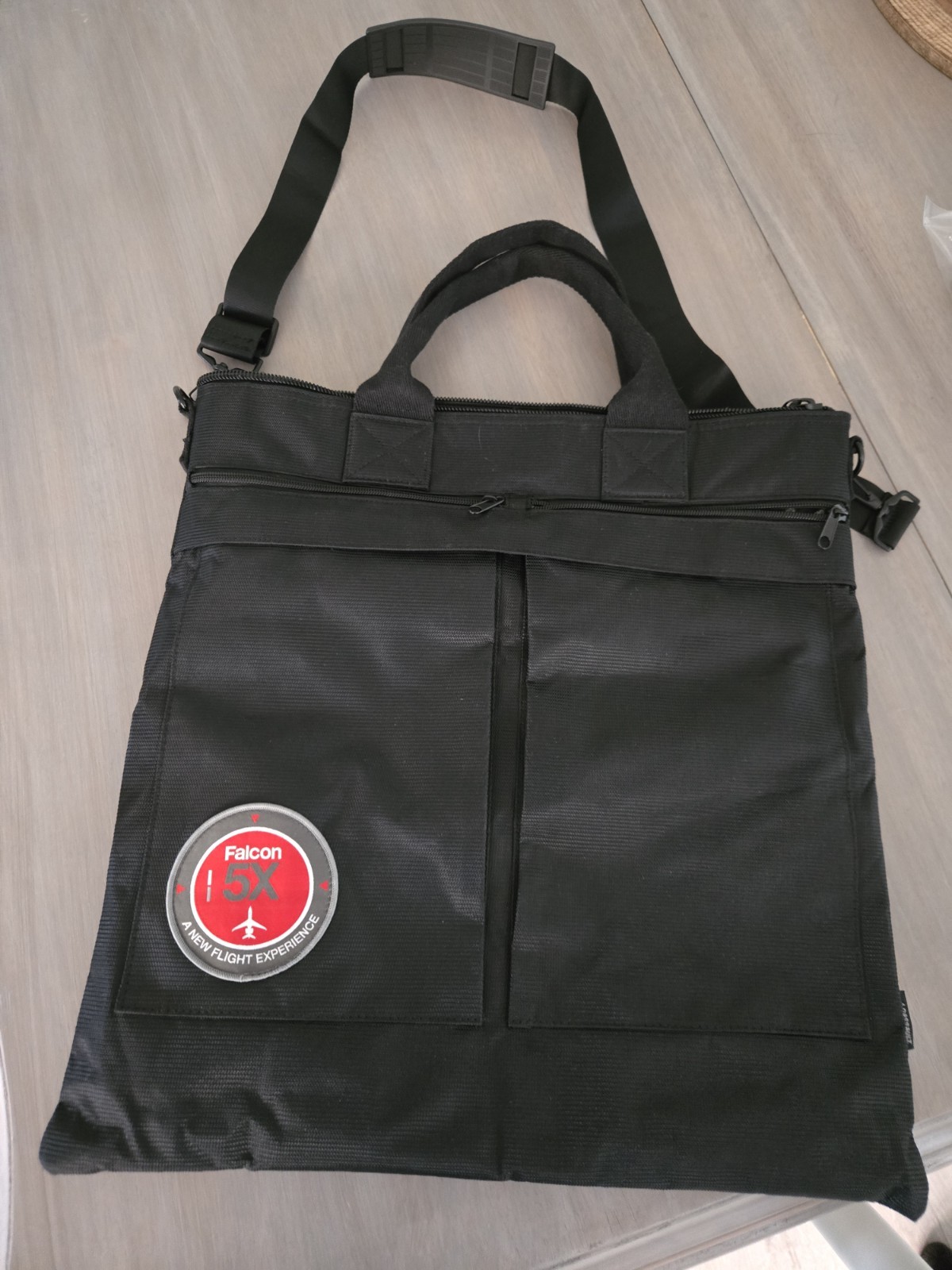 New Dassault Falcon 5x Aviator Helmet Bag Crossbody Tote Multi-Pockets