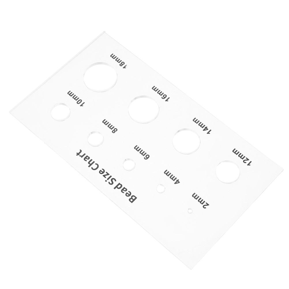Bead Measuring Tool for Round Objects Reference Guide Measurement