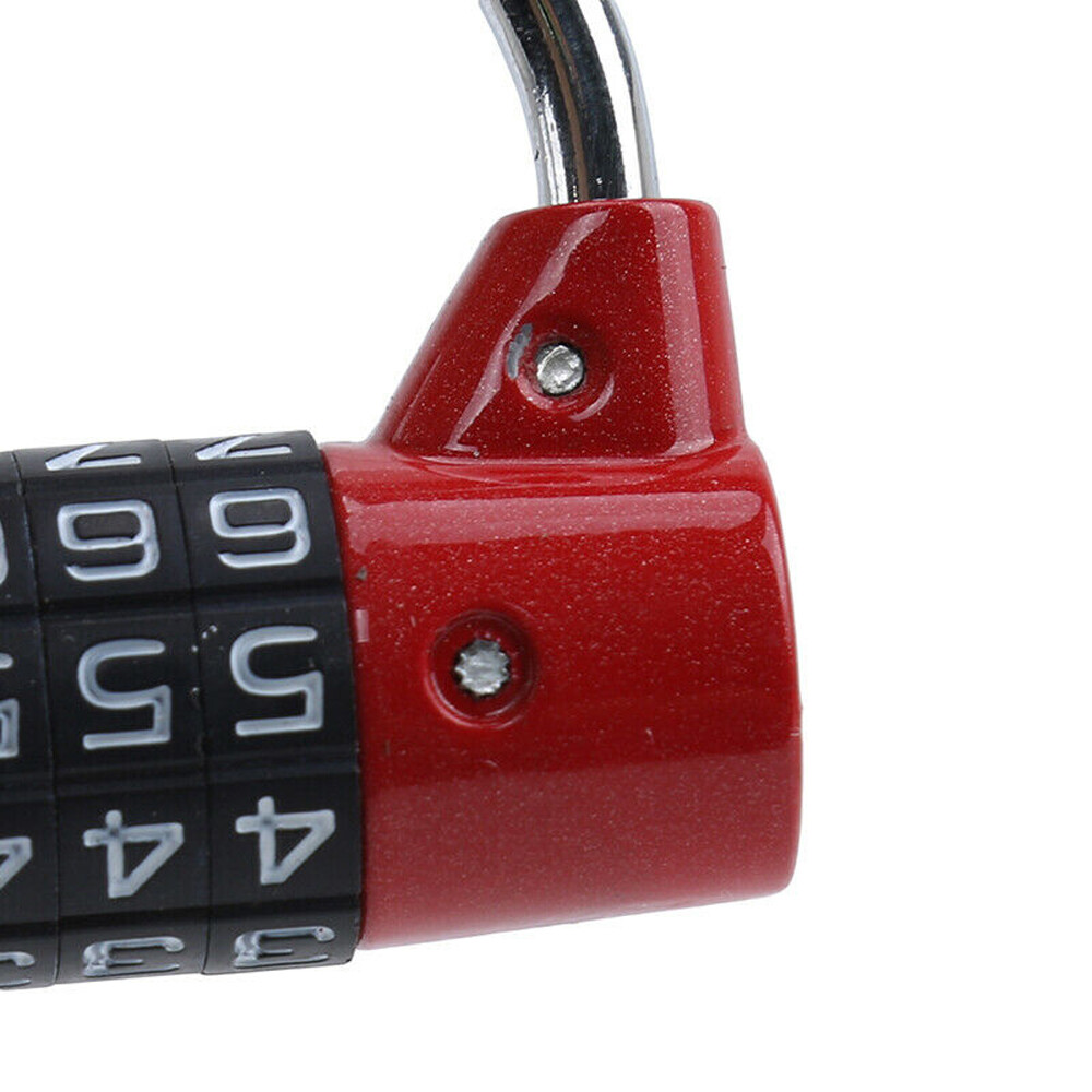 4-Digital Combination Lock Security Padlock Zinc Alloy Waterproof Number Lock