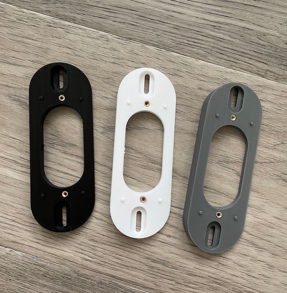 Reolink Doorbell Camera Corner Mounts (10º to 35º)