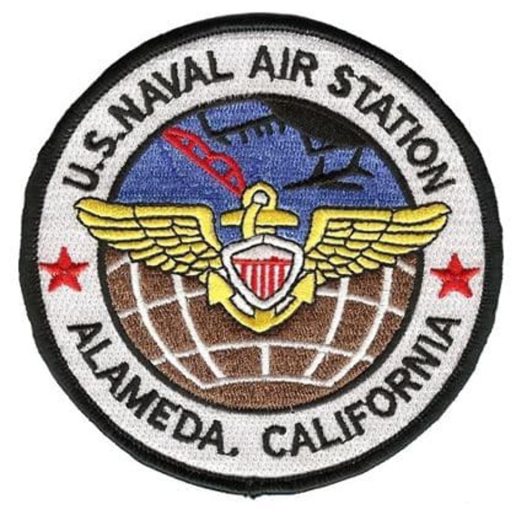 NAS Alameda Patch – Sew On, 4 in