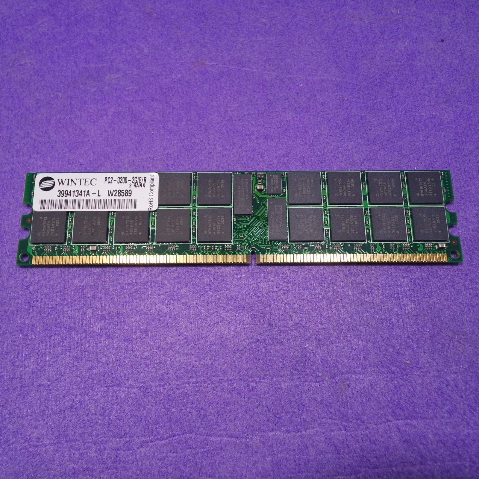 WINTEC PC2-3200-2G/E/R 2RANK 39941341L-W28757 , USED