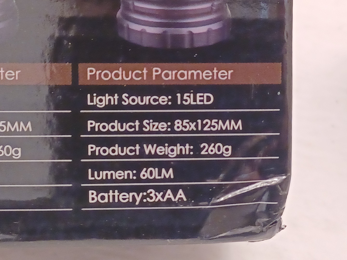 Super Bright LED Camping Lantern - Portable Emergency Light NIB