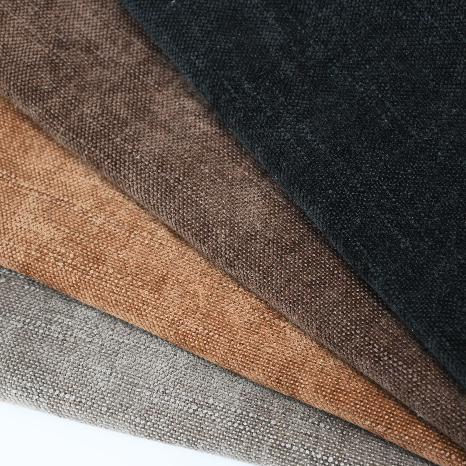 Lunofox Farmhouse Decor Throw 18" x (Pack of 4), Neutral Brown/Black