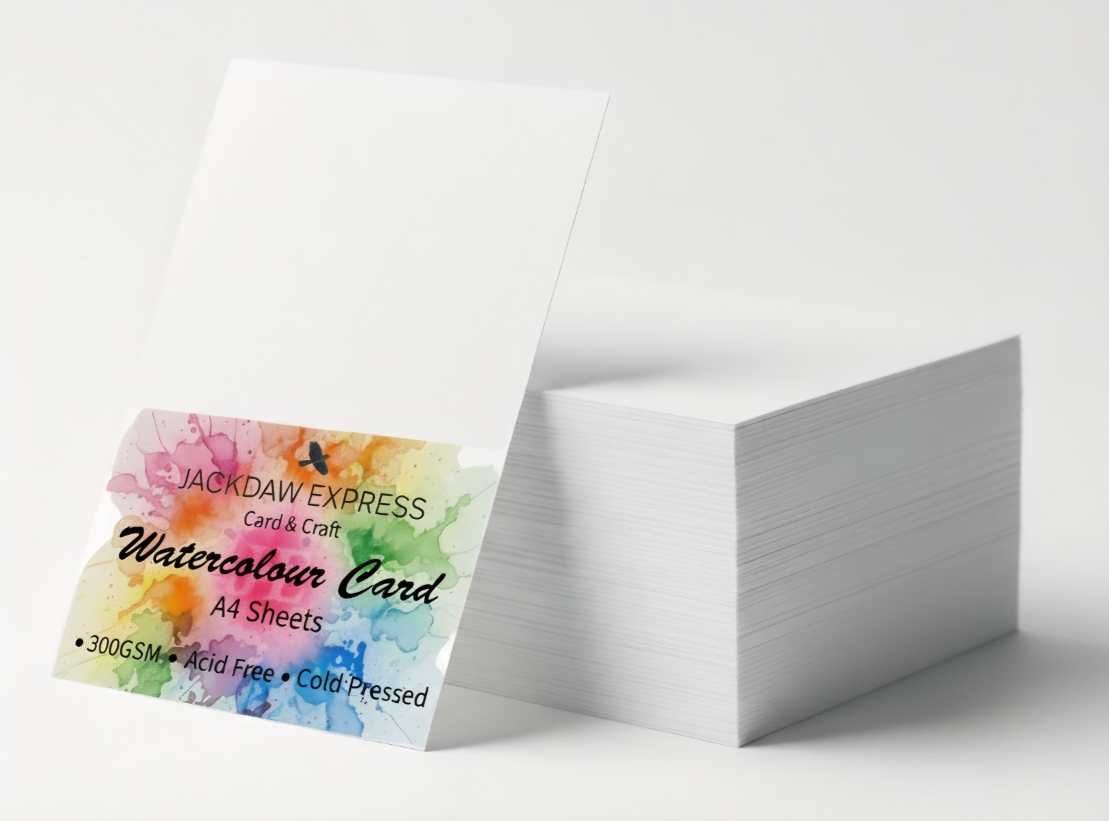 20 x A4 Sheets Watercolour Paper/Card High White 300gsm AM534