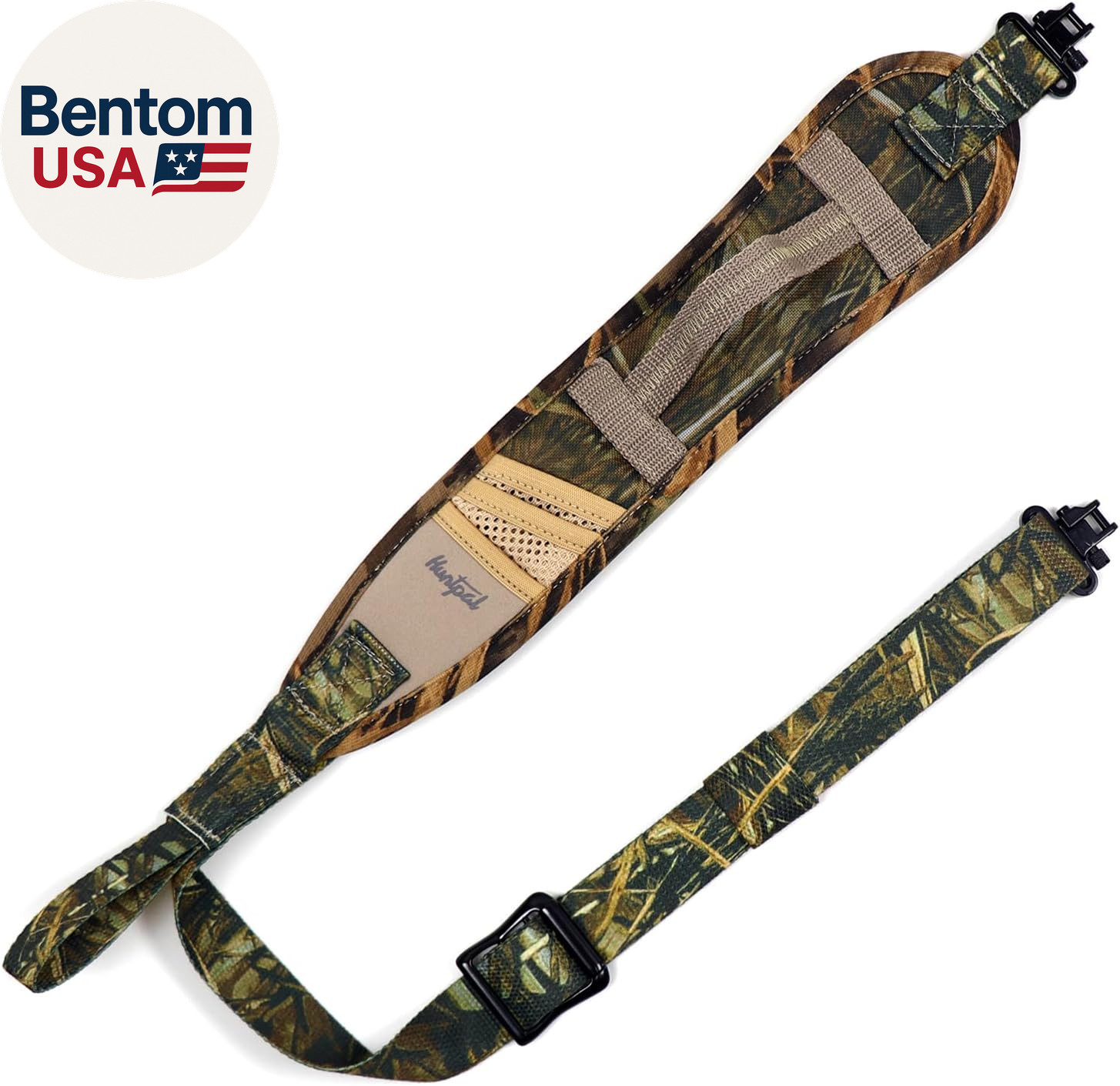 Full Camo 2 Point Gun Shotgun Rifle Sling with Quick-Grab Handle, 3 Accessories