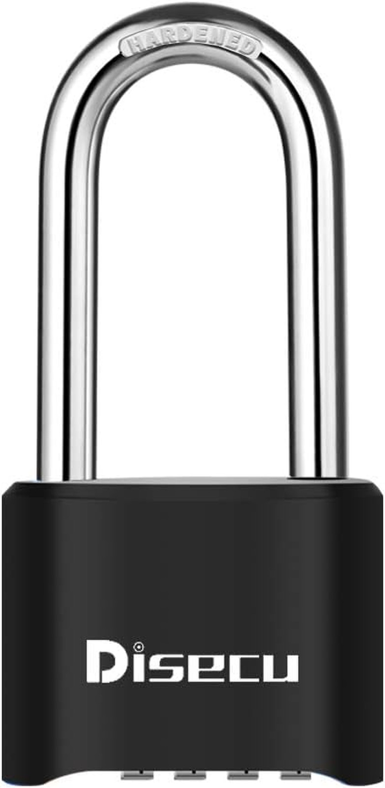1 Pack  Heavy Duty 4 Digit Combination Lock, 2.5 Inch Long Shackle Outdoor Water