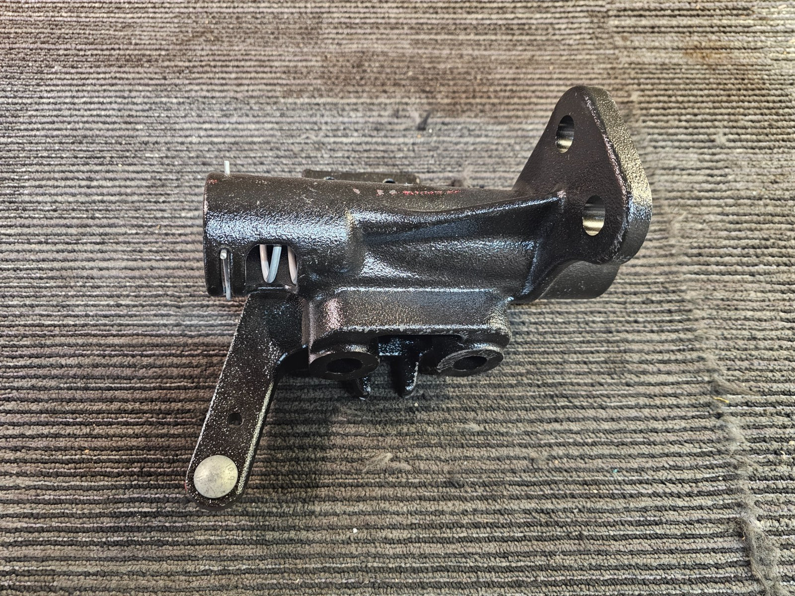 Right Hand Tow Hook Housing Bracket, Black A15-32365-001 Fits Freightliner