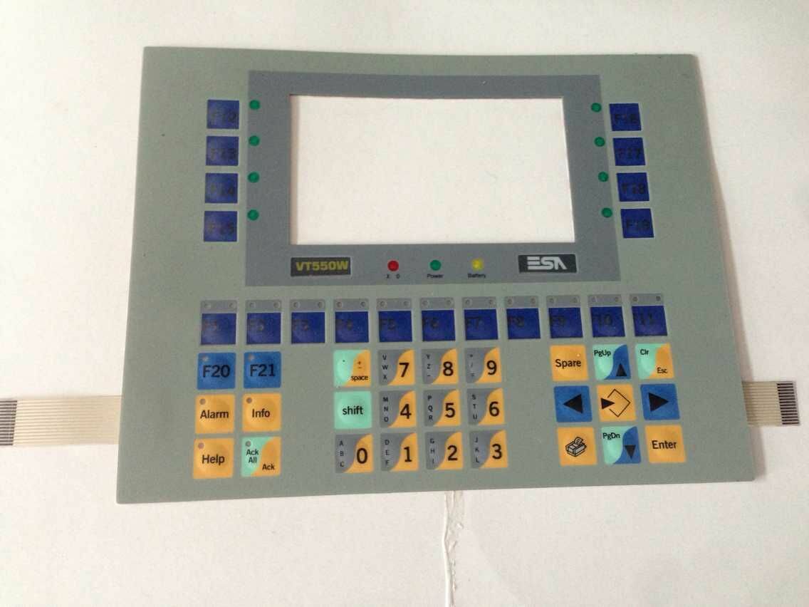 1PCS NEW Membrane Keypad FOR ESA VT550 VT55000P0 Text Operation Screen Key Panel