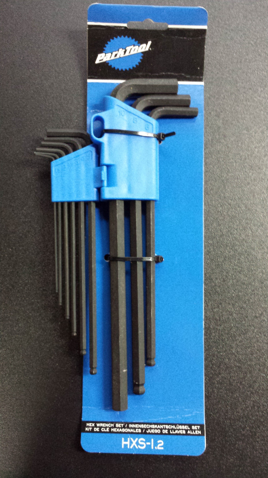 Park Tool Scooter Bike 9 piece Hex Wrench Set - HXS-1.2