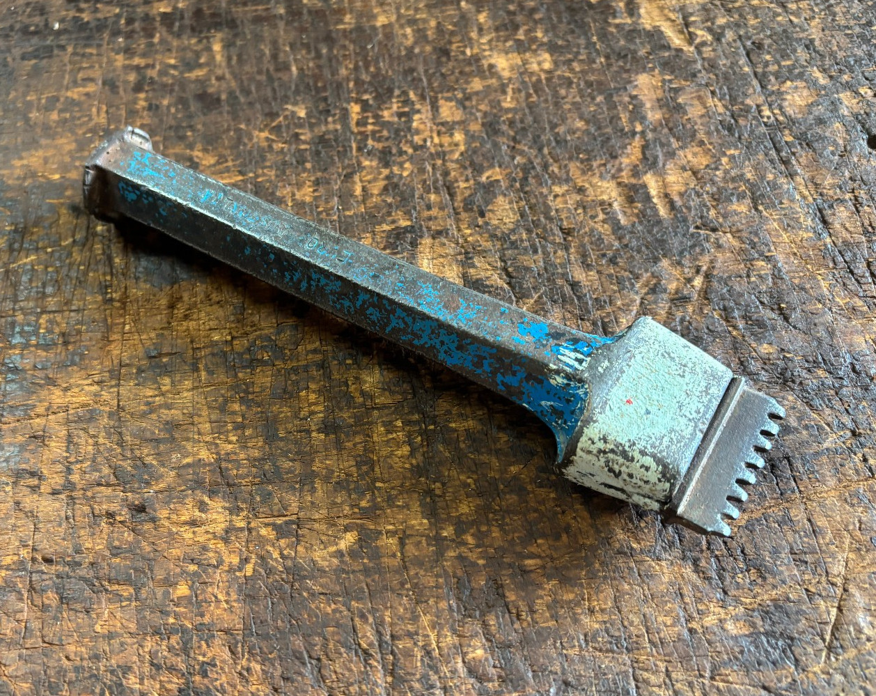Vintage Evro 1-1/2" Scutch Chisel,Stone Mason Brick Layers Tool Made in Australi