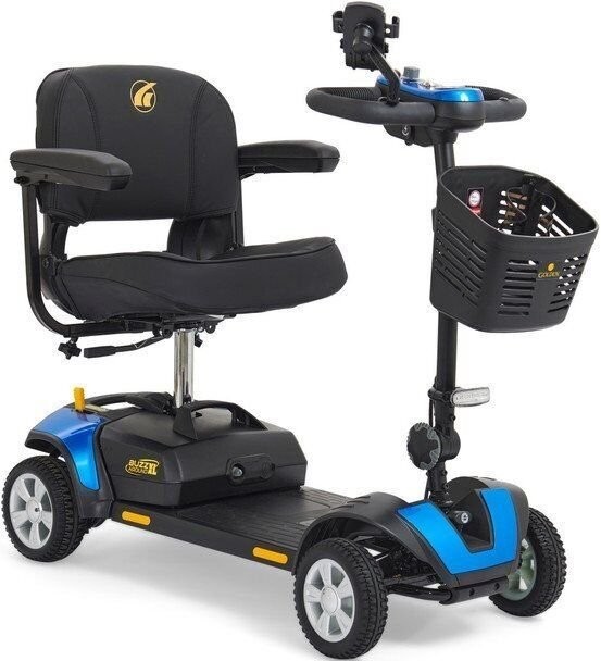 Buzzaround XL 4-Wheel Portable Scooter GB124A-STD by Golden