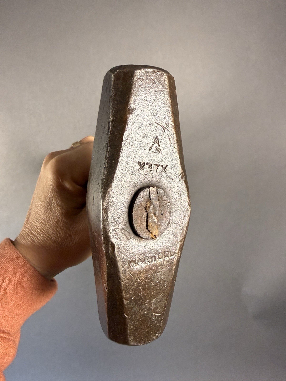 Vintage 4lb Warwood Double Faced Nevada Pattern Mining Sledge Hammer. X37X