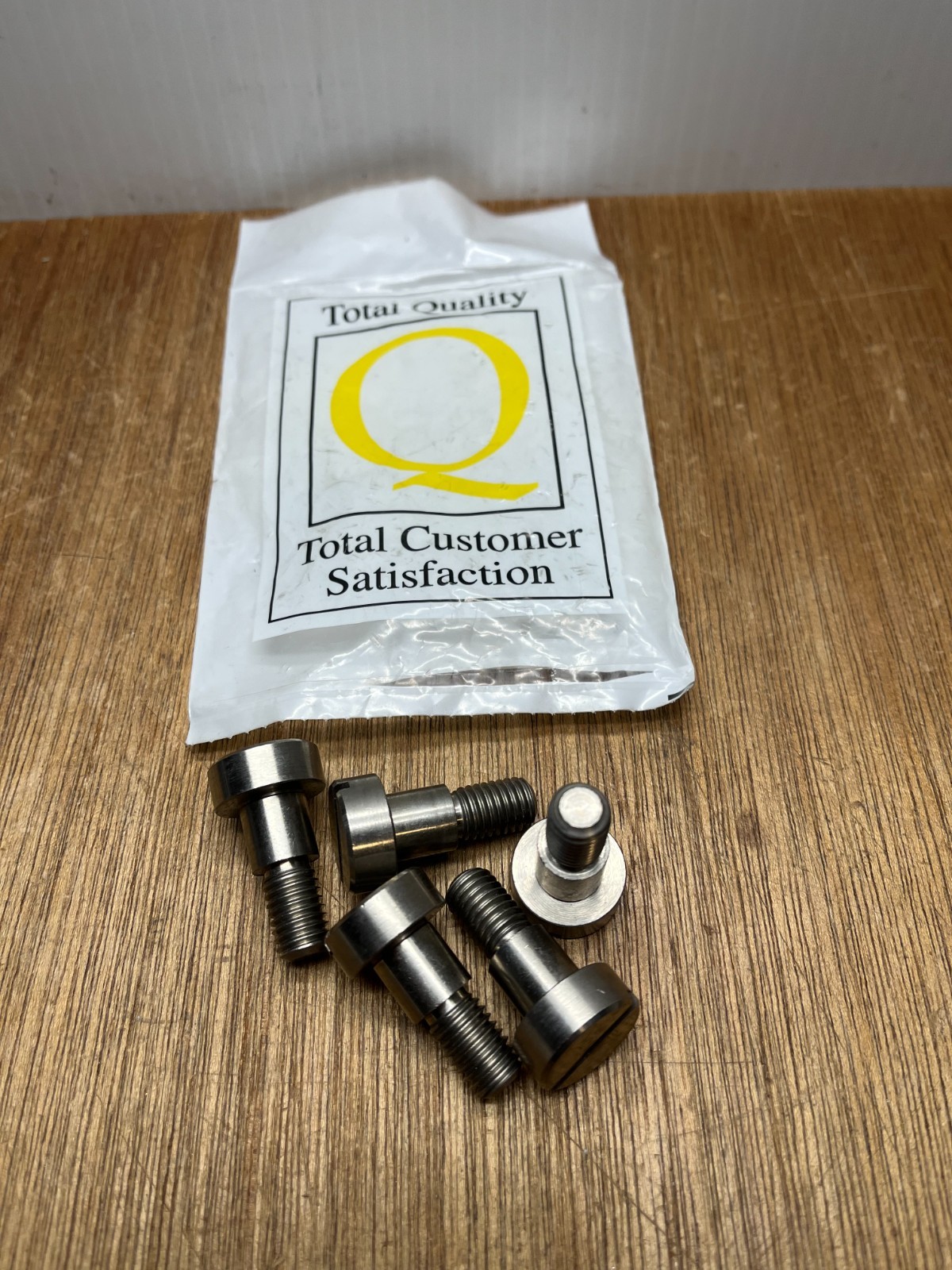 (Qty.5) M10-1.5 X 12MM,D X 12 MM,L 18-8 Stainless Steel Shoulder Screw Slotted