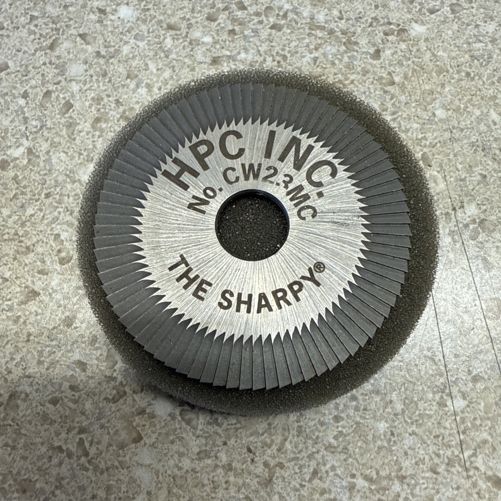 HPC CW-23MC Key machine cutter blade New, No Case