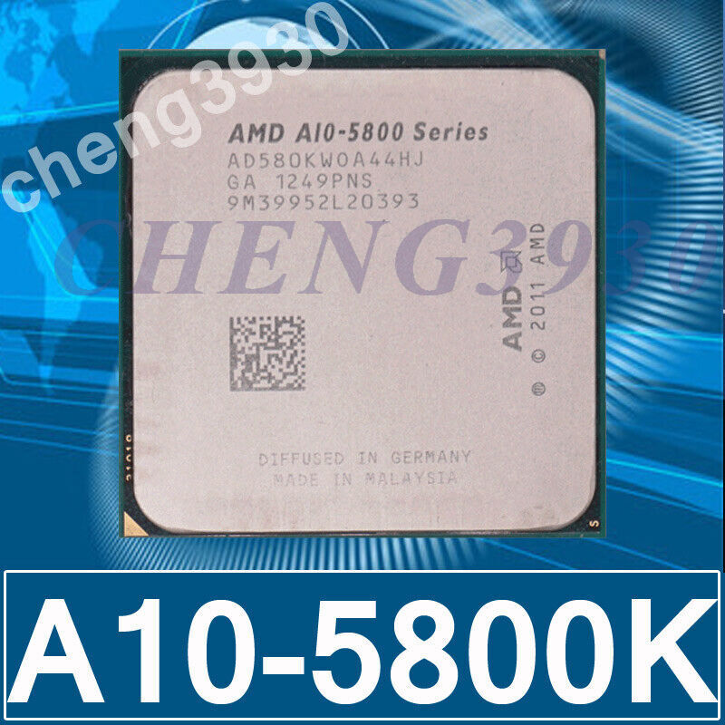 AMD A10-5800K FM2 3.8GHz Series CPU  Processor