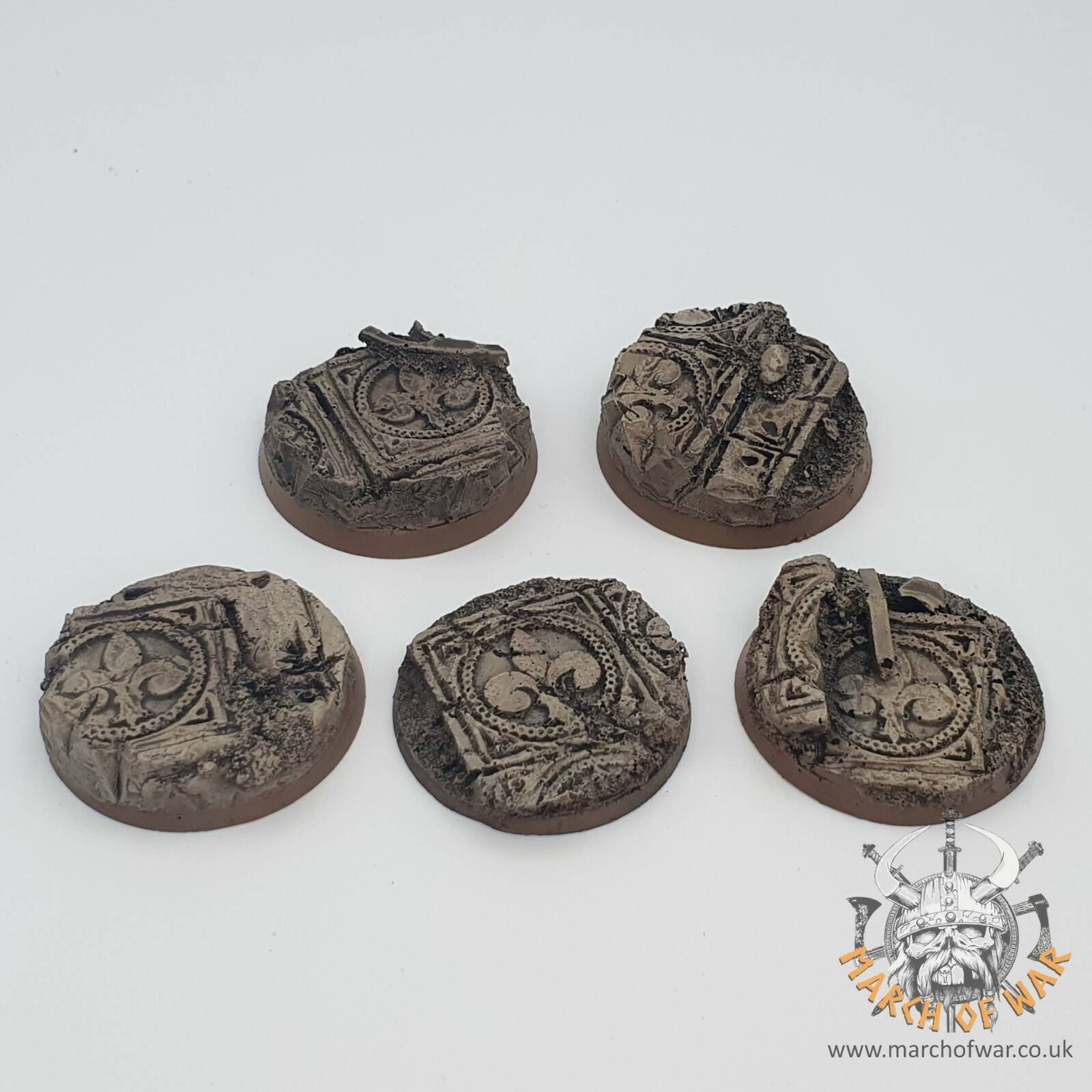 40mm resin bases, sisters battle, sororitas, ruined sanctuary, inquisition