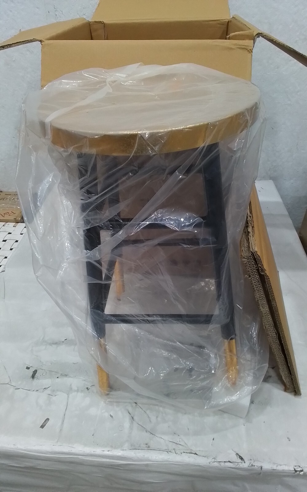 Safavieh LORNA GOLD LEAF COUNTERSTOOL, Reduced Price 2172756521 FOX3255C