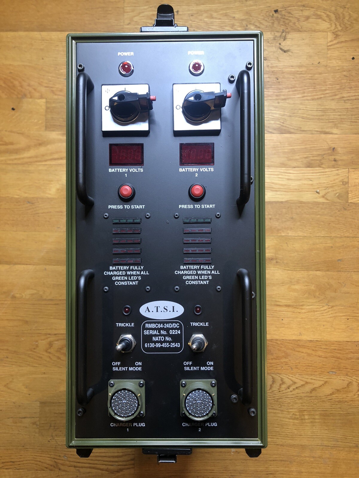A.T.S.I. RMBC64-24D/DC Hawk Battery Charger New