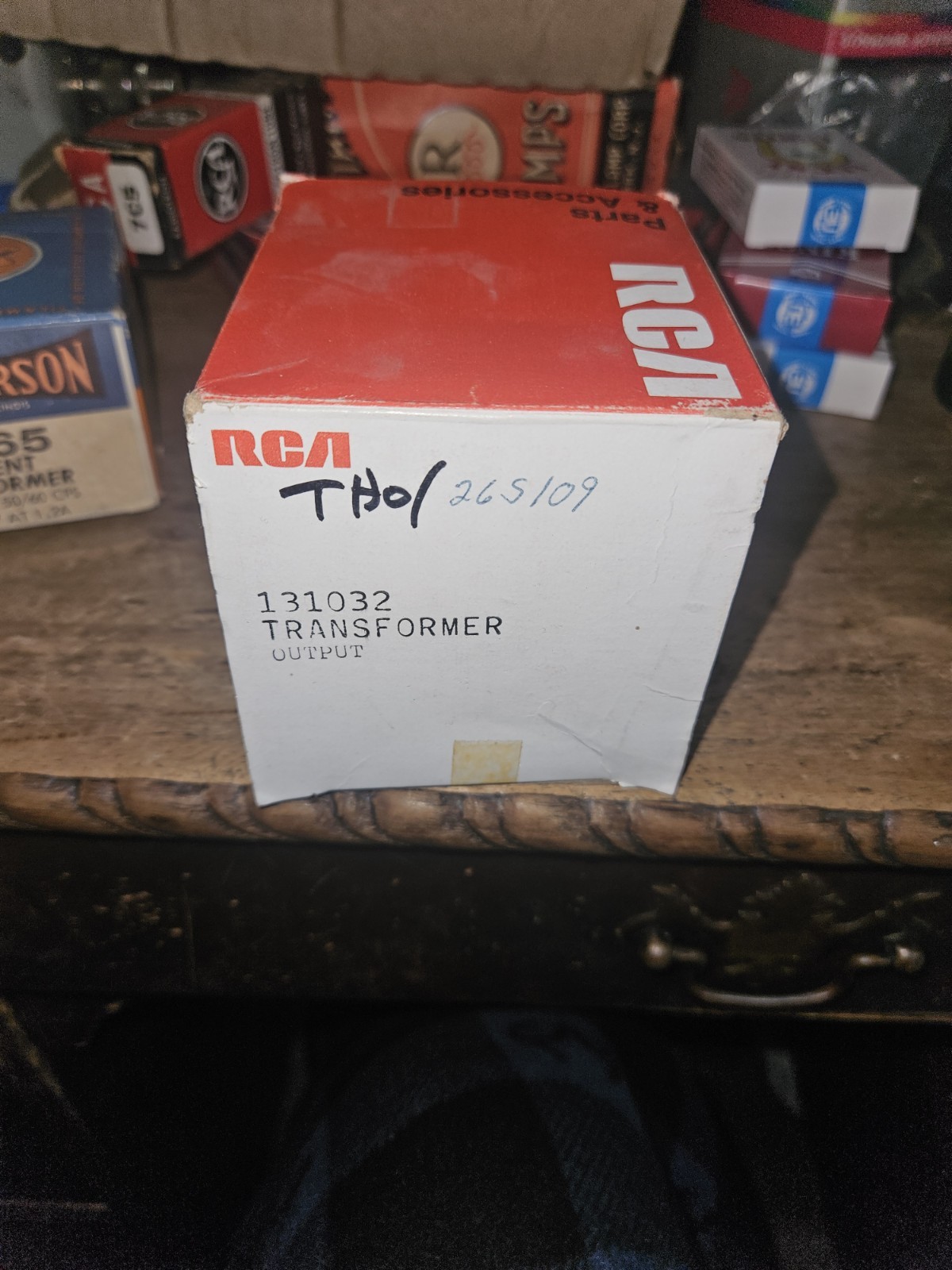 VINTAGE NOS RCA TRANSFORMER 1460634-10 TUBE AMP STEREO DIY